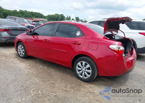 2014 Toyota Corolla Le from USA, damaged, VIN 2T1BURHE4EC050740